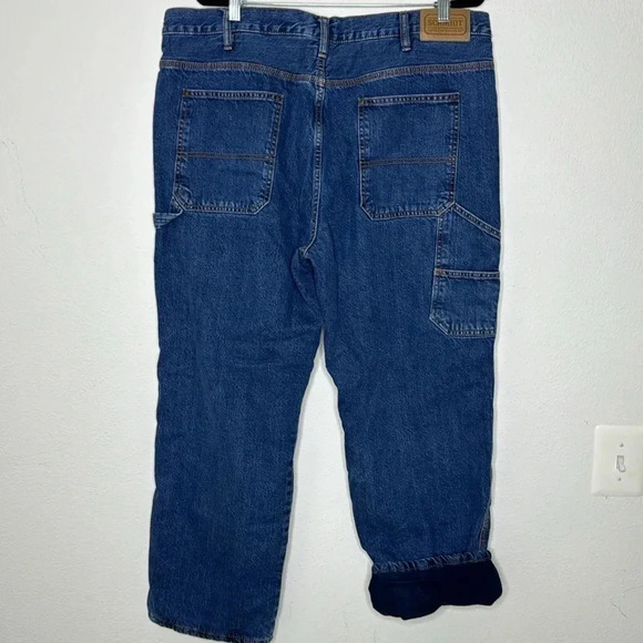 Schmidt workwear fleece lining jeans size 40/30 - Picture 2 of 4